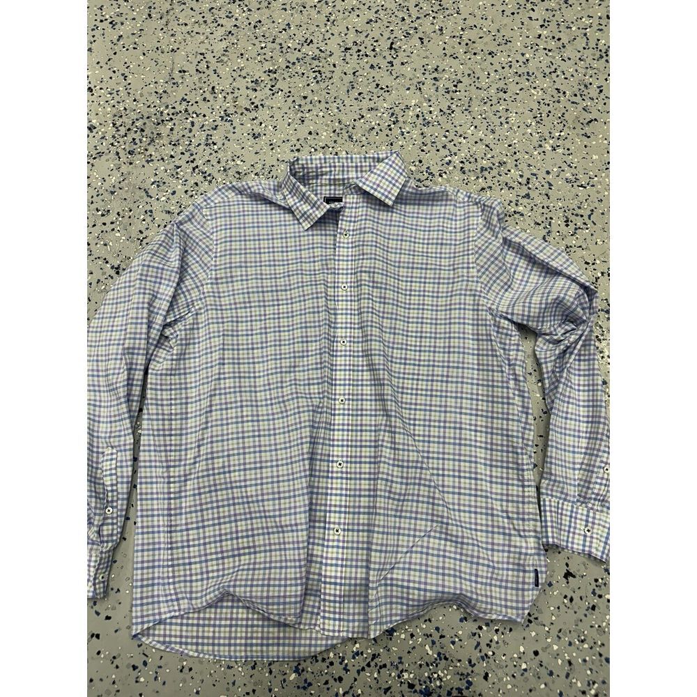 Vineyard Vines‎ Mens XL Blue Purple Multicolor Whale Shirt Long Sleeve Preppy